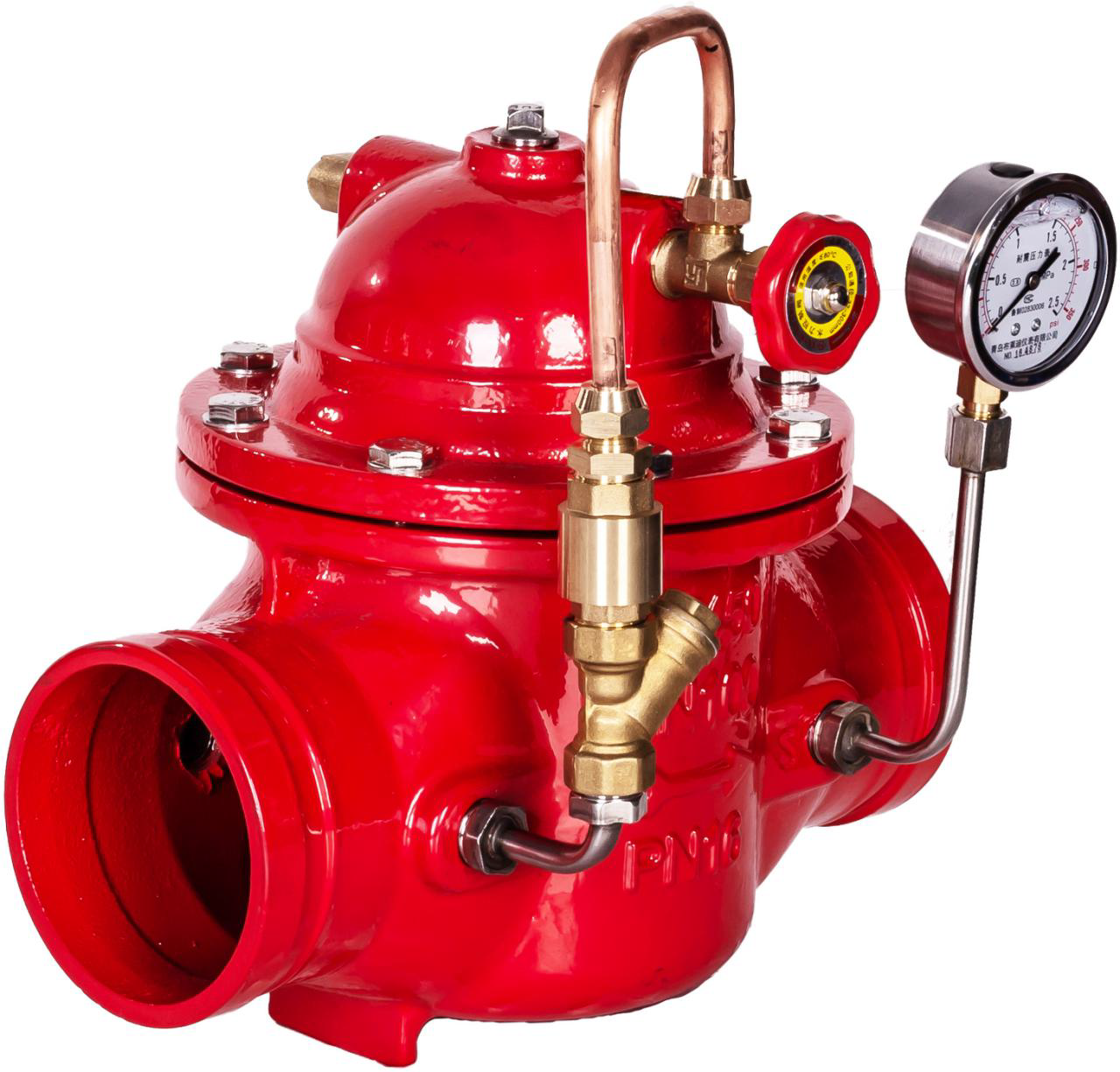 G300X 溝槽緩閉式止回閥